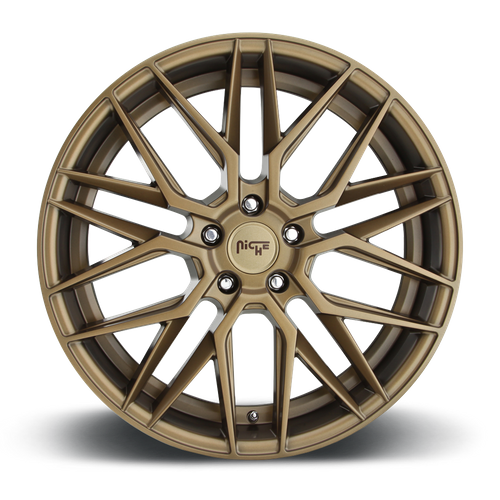 Niche 1PC M191 GAMMA 19X8.5 42 5X112 MATTE BRONZE