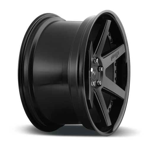 Niche 1PC M192 ALTAIR 20X10.5 40 5X112 GLOSS BLACK MATTE BLACK