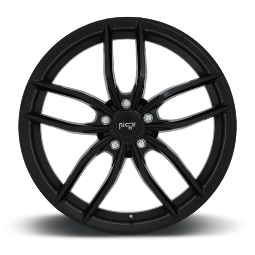 Niche 1PC M203 VOSSO 20X9 25 5X112 MATTE BLACK