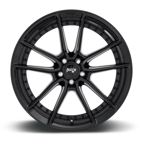 Niche 1PC M223 DFS 19X8.5 42 5X114.3/5X4.5 GLOSS BLACK