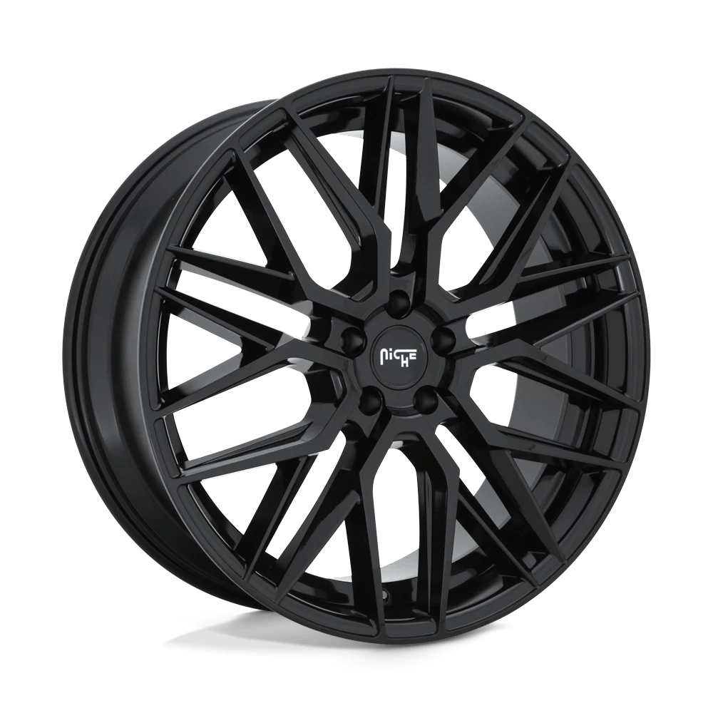Niche 1PC M224 GAMMA 22X10.5 40 5X112/5X112 GLOSS BLACK