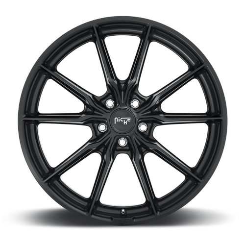 Niche 1PC M238 RAINIER 18X8 42 5X112/5X112 MATTE BLACK