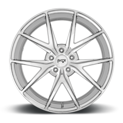 Niche 1PC M248 MISANO 20X9 35 5X120/5X4.72 Chrome