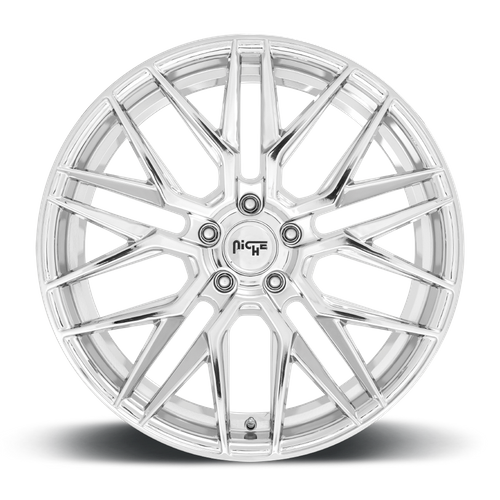 Niche 1PC M249 GAMMA 20X9 38 5X112/5X112 Chrome