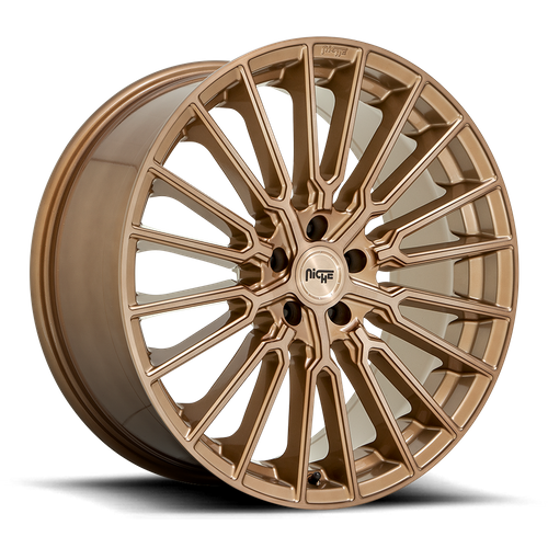 Niche 1PC M264 PREMIO 20X10.5 40 5X114.3/5X4.5 Bronze Brushed