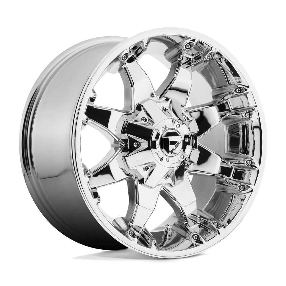 FUEL 1PC D508 OCTANE 22X14 -76 8X170/8X6.7 CHROME PLATED