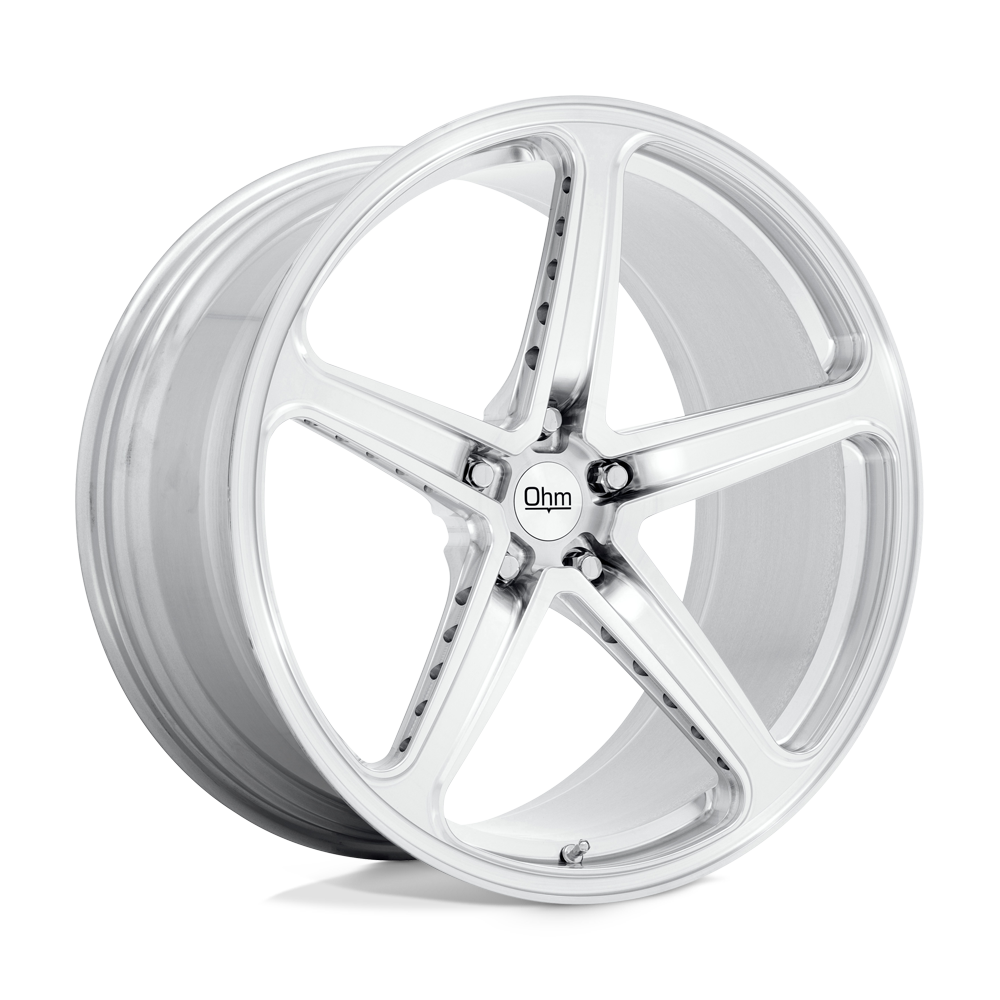 OHM AMP 22X10 32 5X120/5X4.72 SILVER MACHINED