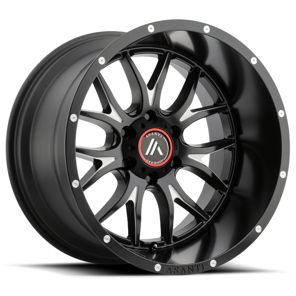 Asanti Off Road AB807 CARBINE 20X9 18 5X127/5X5.0 Satin Black Milled