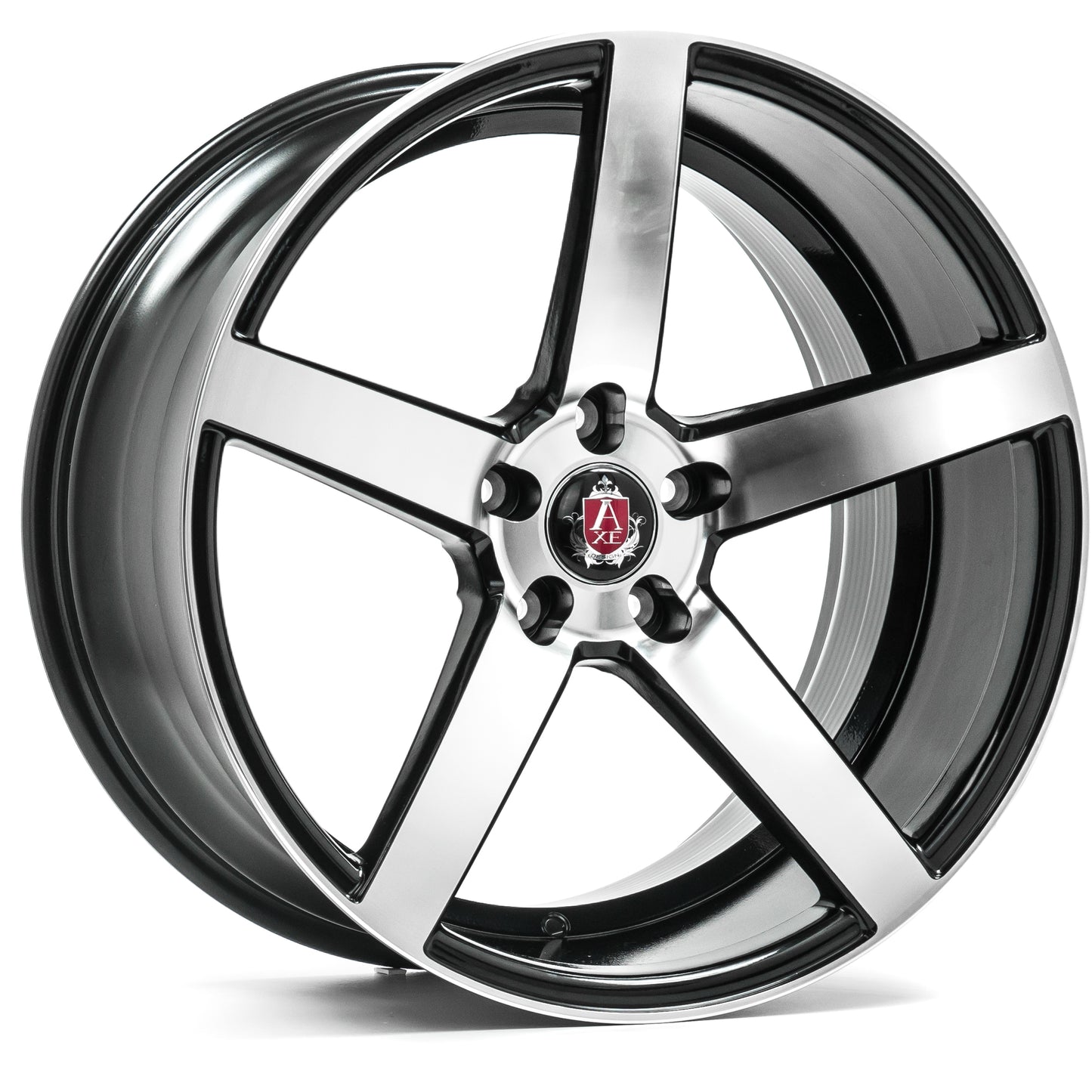 AXE EX18 22X10.5 25 BLANK BLACK AND POLISHED FACE