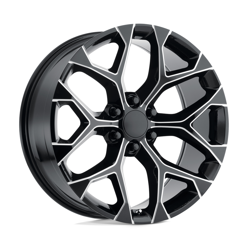 PERFORMANCE REPLICAS PR176 22X9 24 6X139.7/6X5.5 Gloss Black Milled