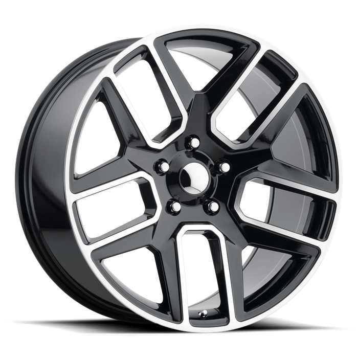OE Creations PR192 22X10 25 6X139.7/6X5.5 Gloss Black Machined