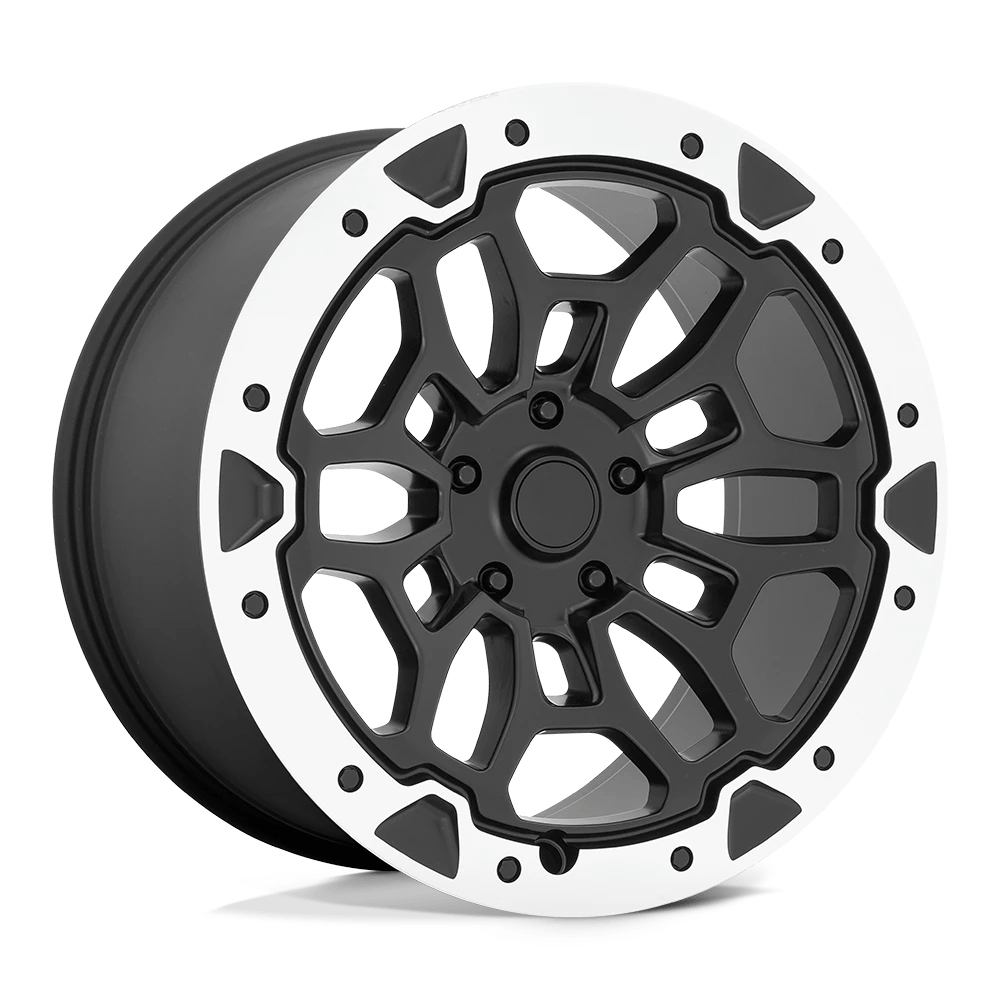 PERFORMANCE REPLICAS PR215 22X10 19 6X139.7/6X5.5 Matte Black Machined