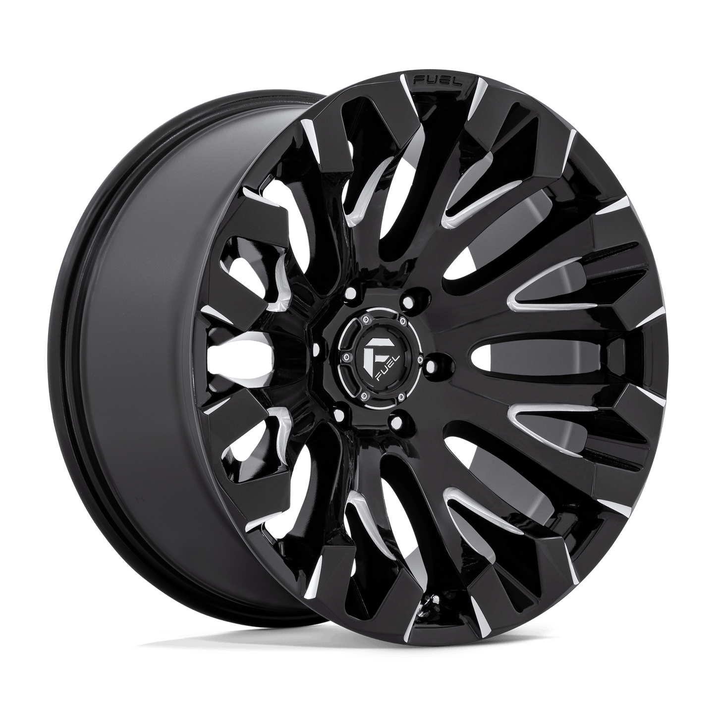 FUEL 1PC D828 QUAKE 18X9 1 5X127 GLOSS BLACK MILLED