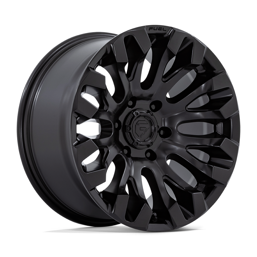 FUEL 1PC D831 QUAKE 18X9 1 6X135 BLACKOUT