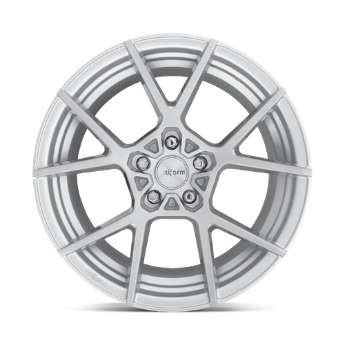 Rotiform 1PC R138 KPS 19X8.5 45 5X112 GLOSS SILVER BRUSHED