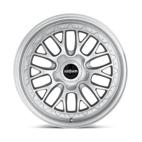 Rotiform 1PC R155 LSR 19X8.5 45 5X112/5X112 GLOSS SILVER MACHINED