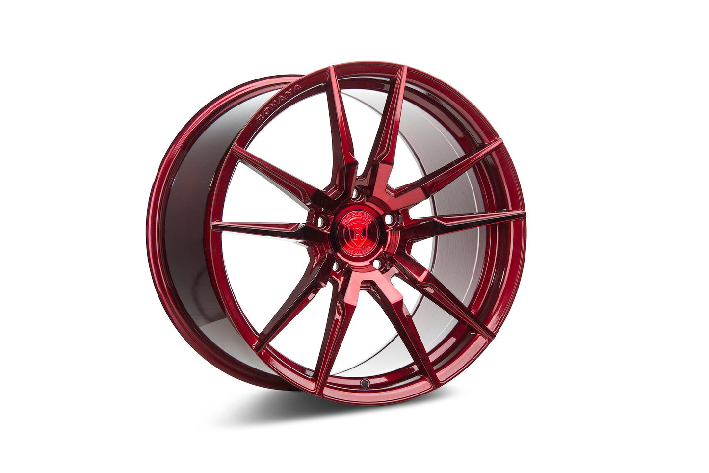 Rohana RFX2 Wheel, 20X12, 5-114.3, +45, Gloss Red - RFX220125114R45E