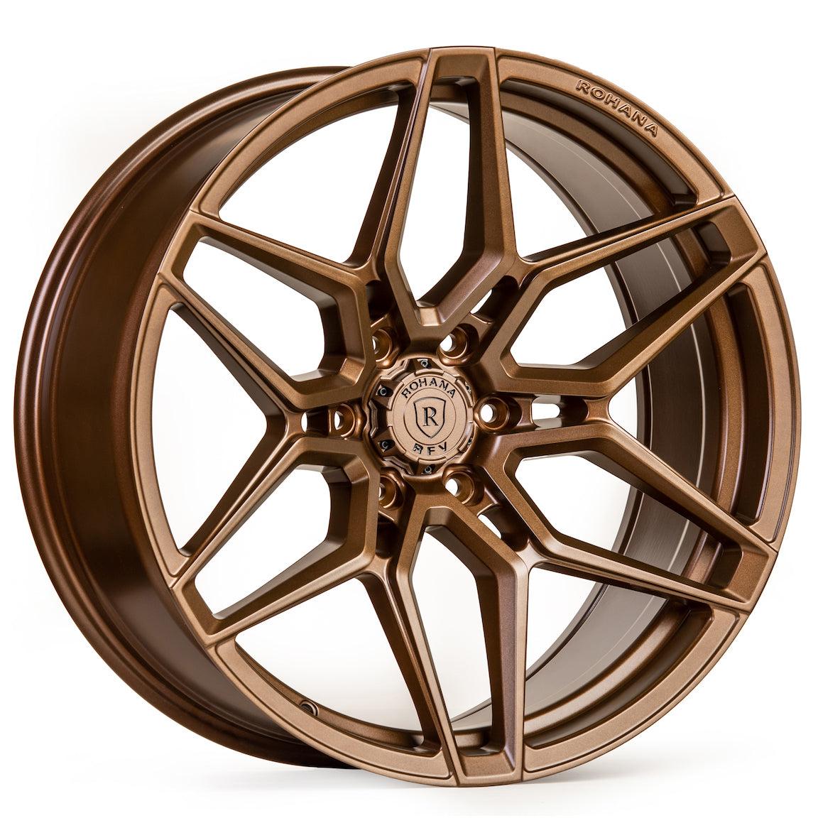 Rohana RFV2 Wheel, 22x9.5, 6-139, 0, Matte Bronze - RFV222956139BZ0