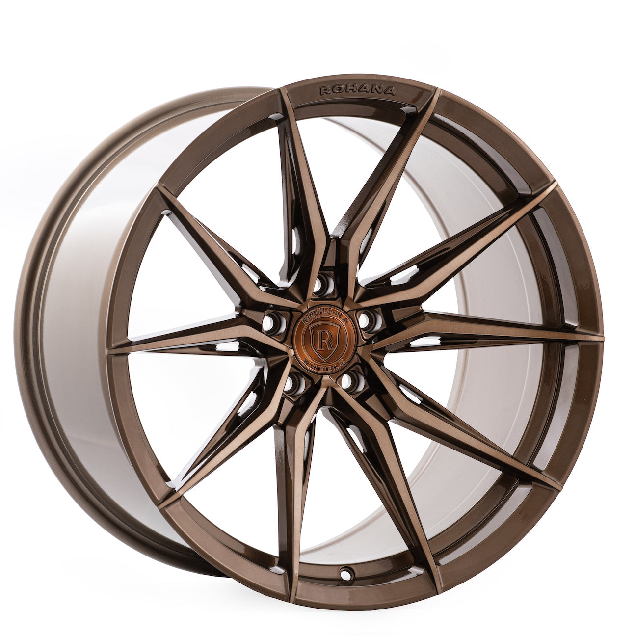 Rohana RFX13 Wheel, 20X9, 5-112, +45, Brushed Bronze - RFX132095112BZ45