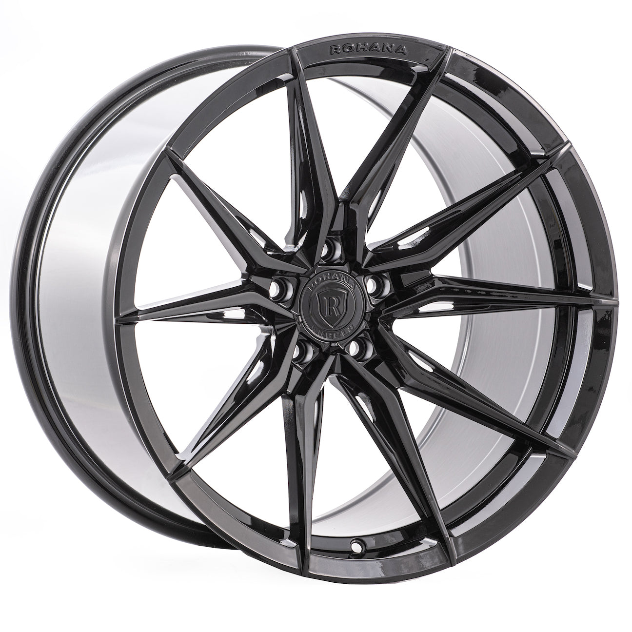Rohana RFX13 Wheel, 20X10.5, 5-114.3, +38, Gloss Black - RFX13201055114GB38