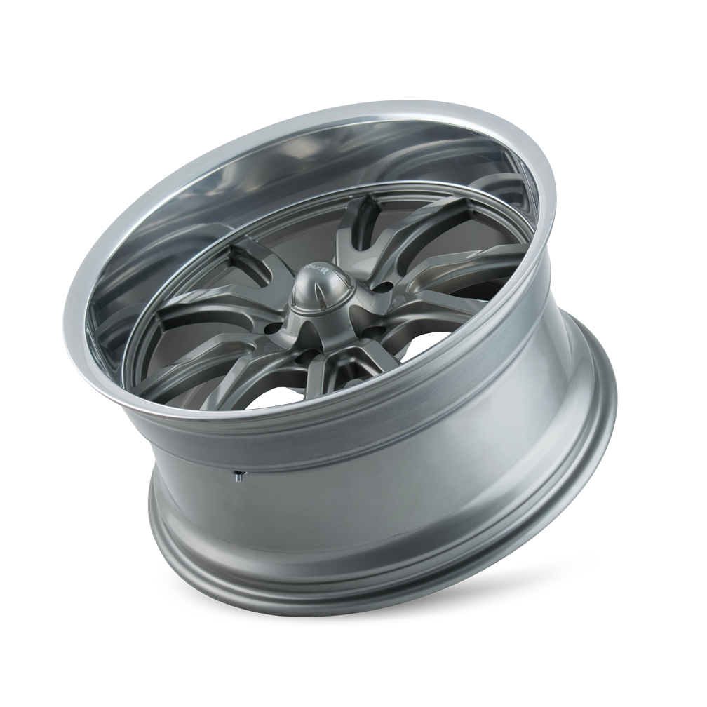 RIDLER 650 650 20X8.5 30 5x120 GREY/POLISHED LIP