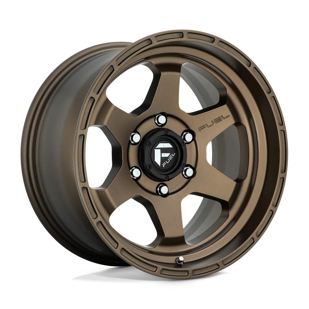 FUEL 1PC D666 SHOK 17X9 -12 6X139.7 MATTE BRONZE C-BORE 106.1