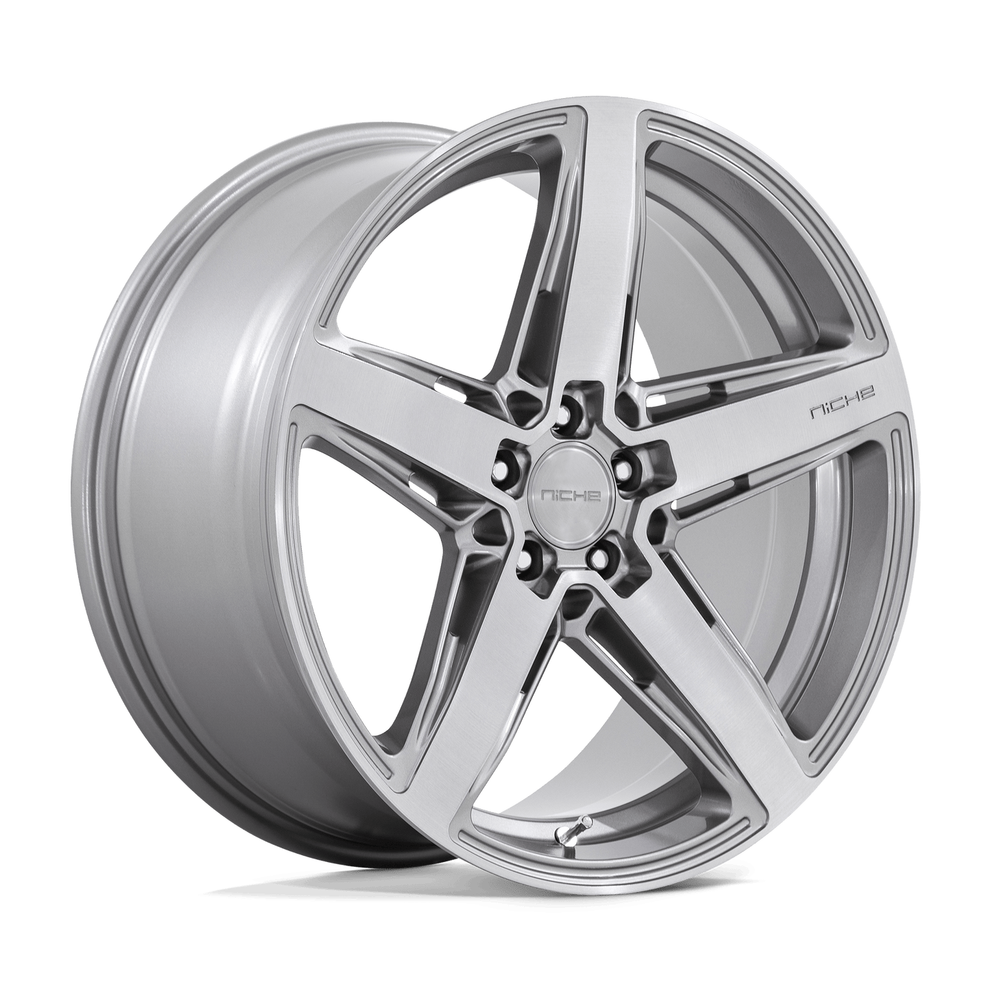 NICHE 1PC M270 TERAMO 20X9 38 5X120/5X4.72 ANTHRACITE BRUSHED FACE TINT CLEAR