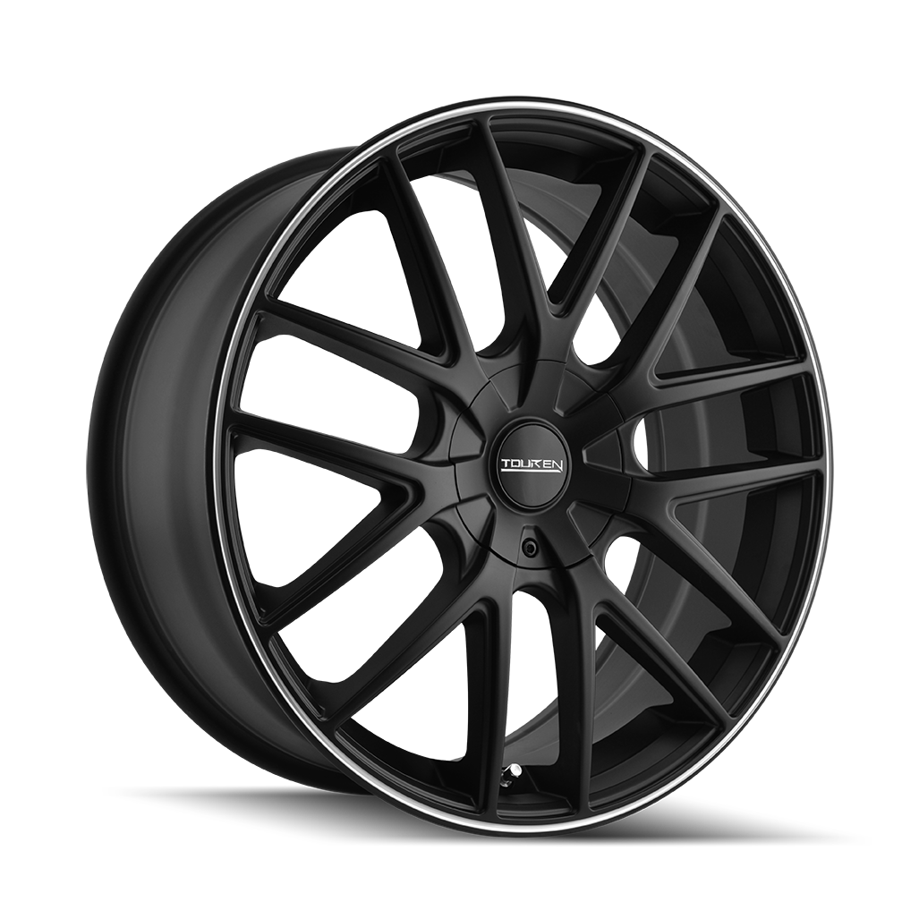 TOUREN TR60 3260 18X8 40MM 5-127 71.5MM MATTE BLACK/MACHINED RING