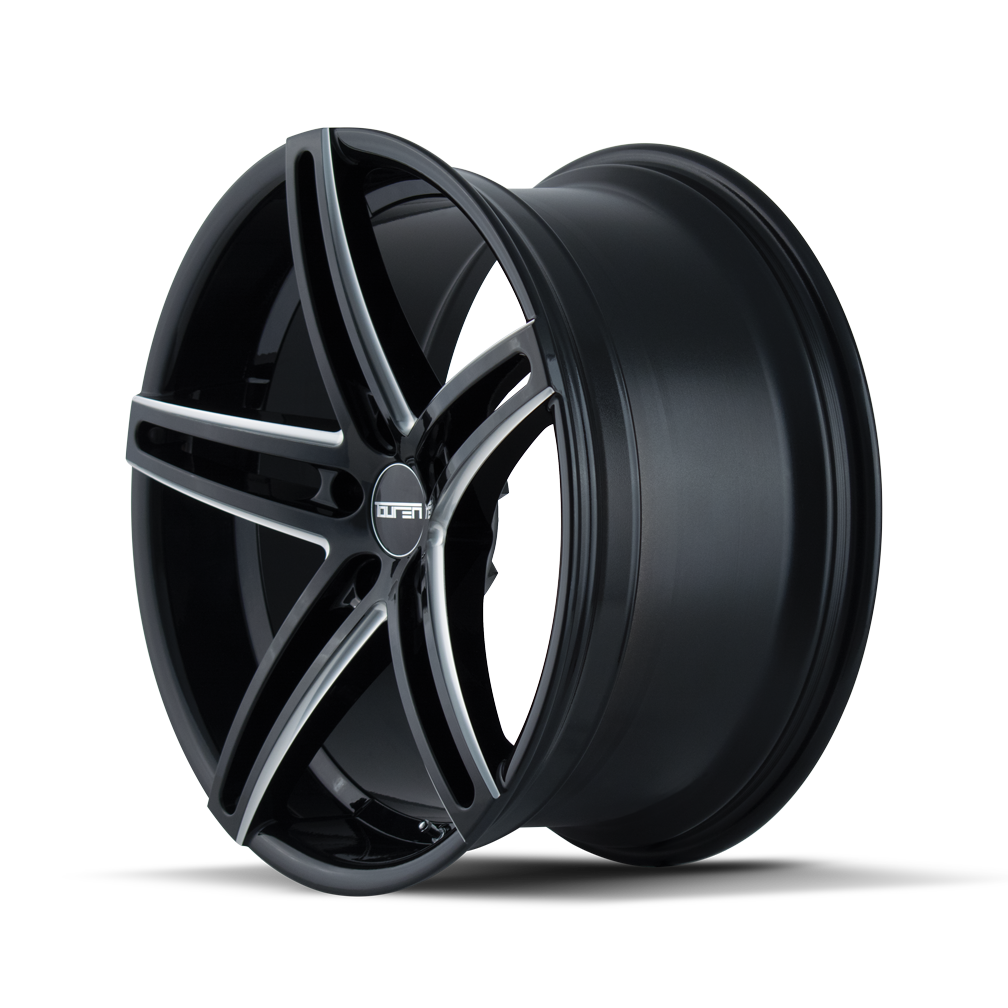 TOUREN TR73 3273 18X8 20MM 5-120 74.1MM BLACK/MILLED SPOKES
