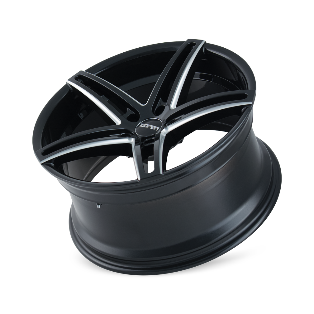 TOUREN TR73 3273 20X8.5 20MM 5-120 74.1MM BLACK/MILLED SPOKES