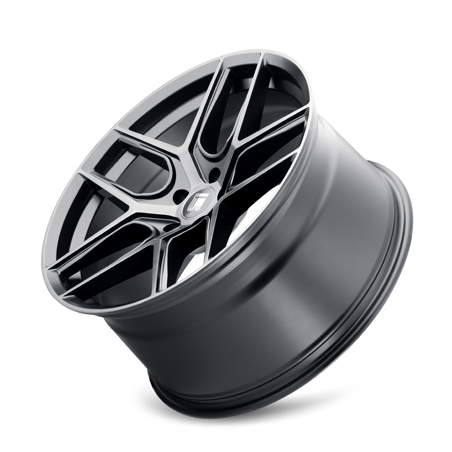 TOUREN TR79 3279 18X9.5 35MM 5-114.3 72.6MM BRUSHED MATTE BLACK W/DARK TINT