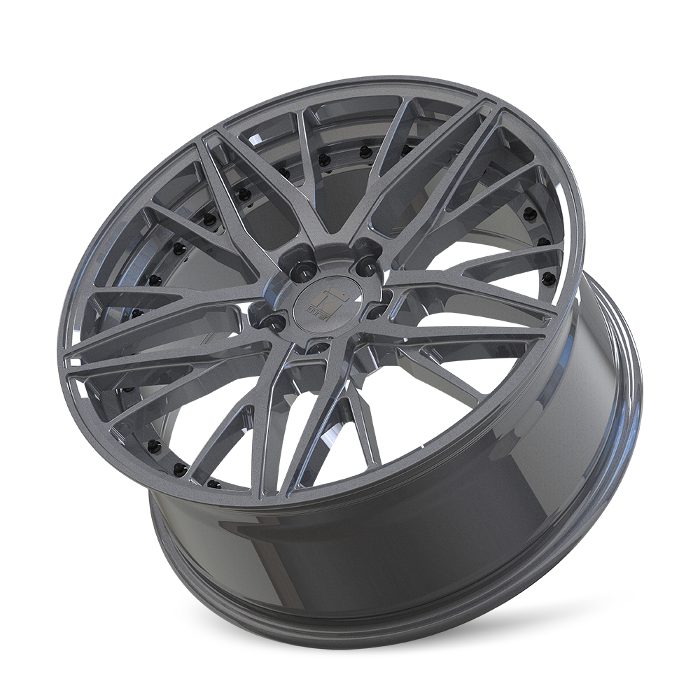 TOUREN TR93 3293 20X9 35MM 5-120 72.56MM GLOSS GRAPHITE/BLACK RIVET