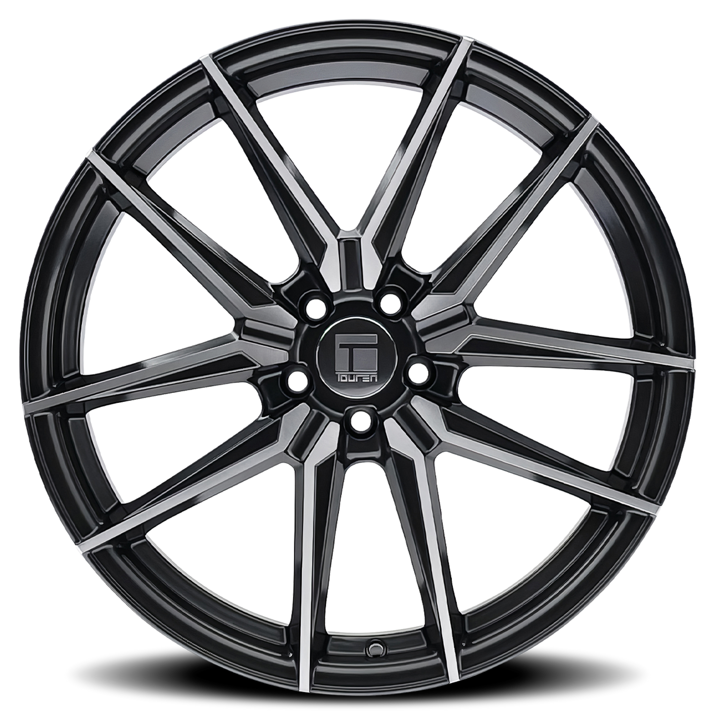 TOUREN TR94 20x9 35 5x108 BRUSHED W/ DARK GRAPHITE WINDOW