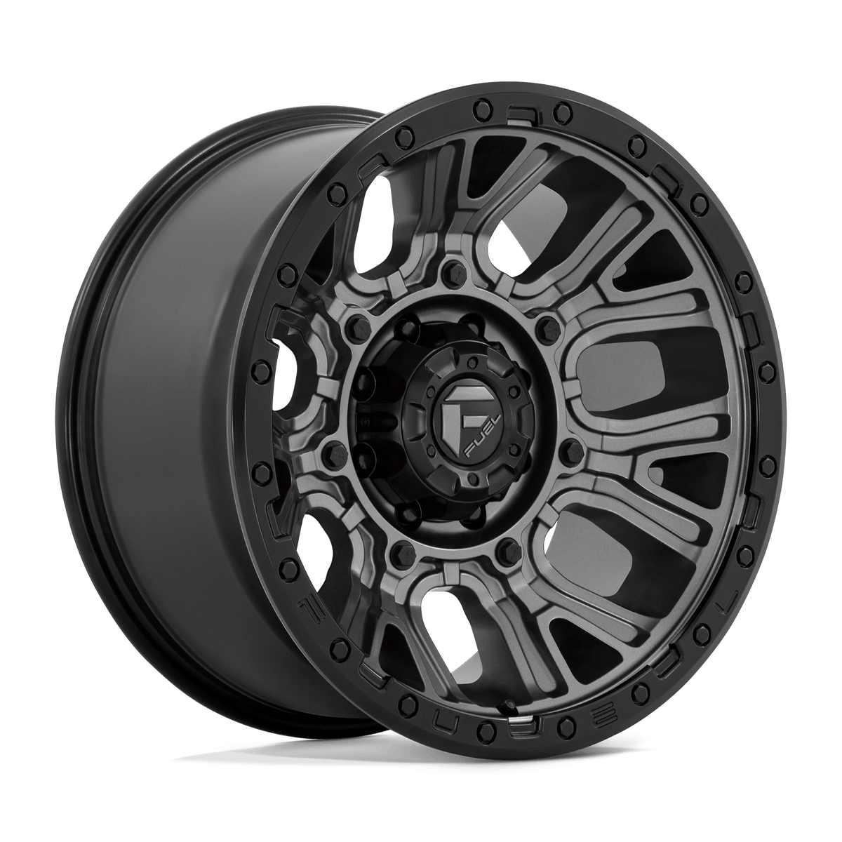 FUEL D825 TRACTION 20X10 8X170/8X6.7 M-GNMTL BLK-RG -18MM