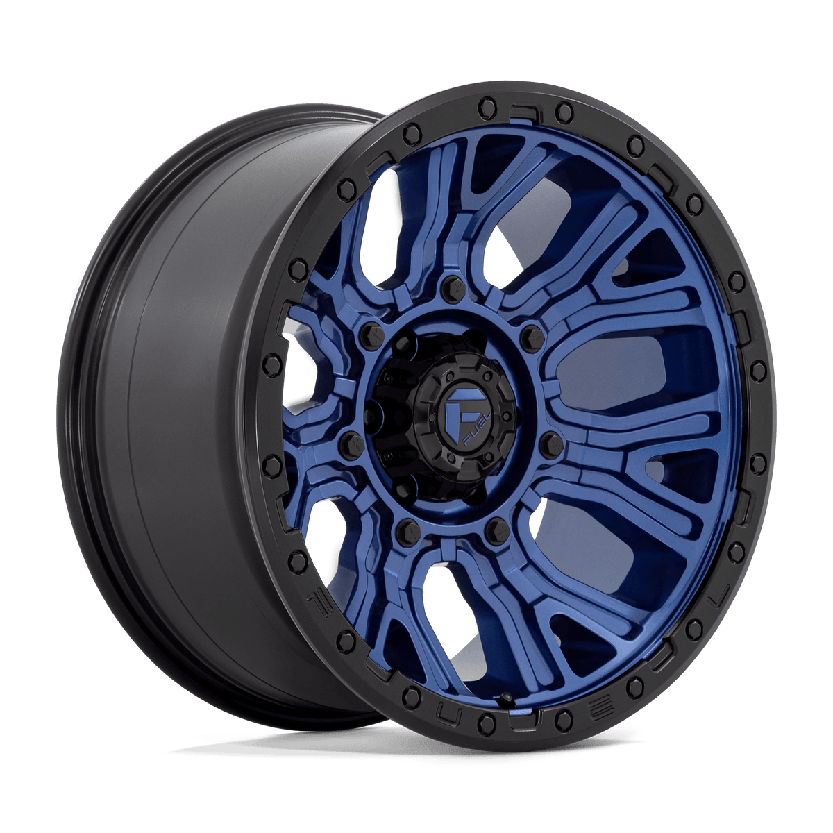 FUEL D827 TRACTION 20X10 6X135 DK-BLUE BLK-RG -18MM