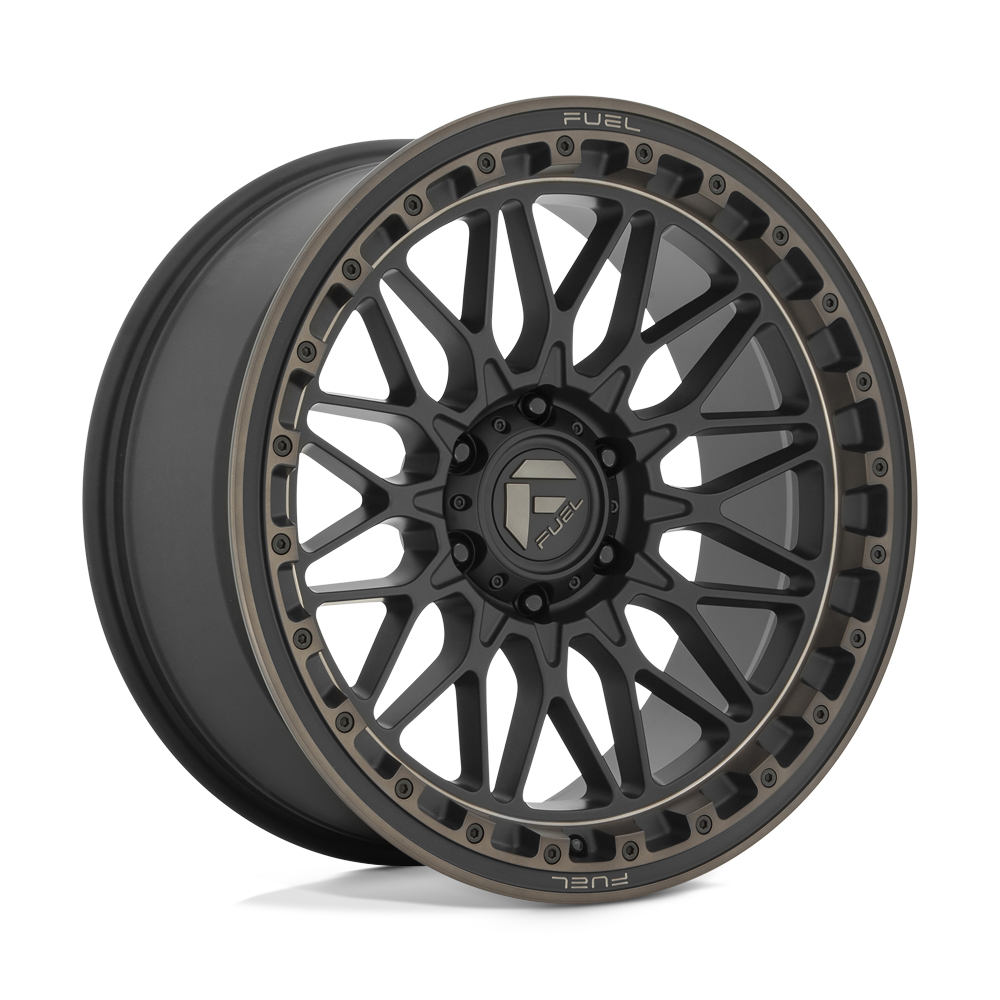 FUEL 1PC D759 TRIGGER 17X9 -12 5X127 MATTE BLACK DARK TINT
