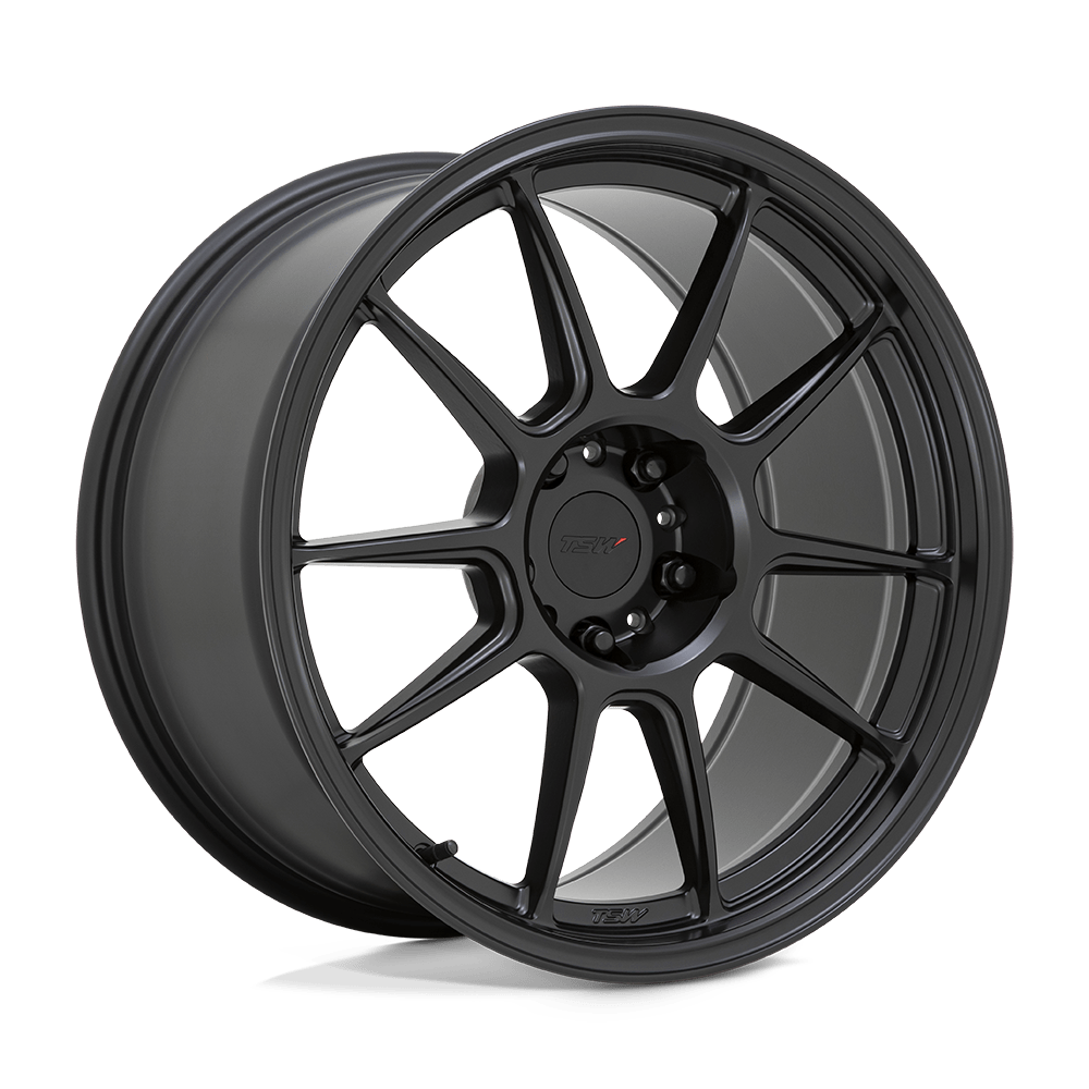 TSW IMATRA 18X9 45 5X112 MATTE BLACK C-BORE 66.56