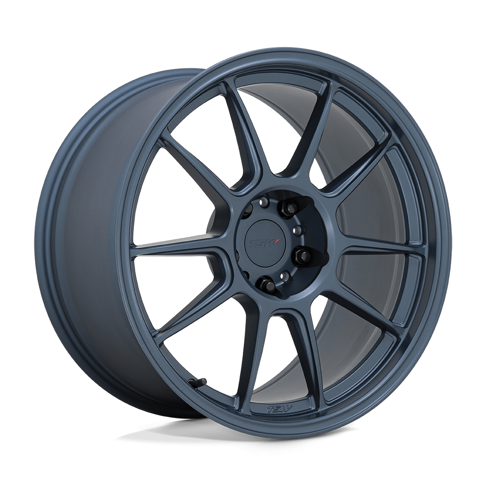 TSW IMATRA 18X8.5 38 5X100 SATIN DARK BLUE C-BORE 72.1
