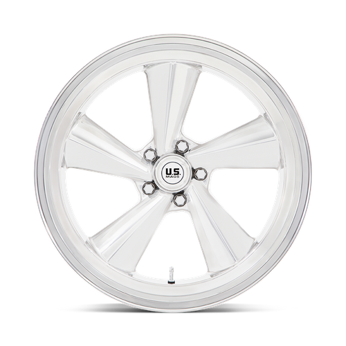 US Mag 1PC U135 TS 22X10.5 0 5X127/5X5.0 POLISHED