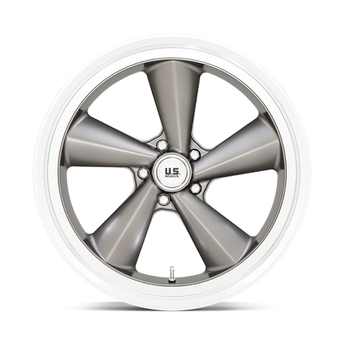US Mag 1PC U137 TS 22X9 15 5X127 ANTHRACITE WITH DIAMOND CUT LIP