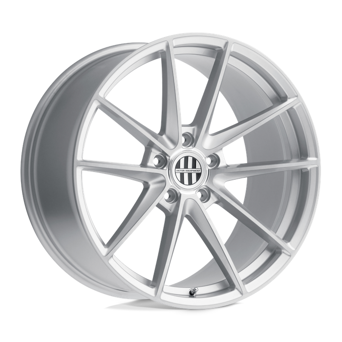 Victor Equipment ZUFFEN 19X10 50 5X130/5X130 SILVER W/ BRUSHED FACE
