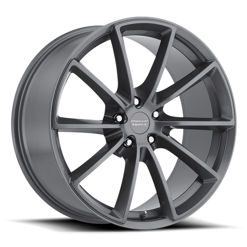 American Racing Vintage VN806 FAST BACK 18X9 38 5X120/5X4.72 Anthracite