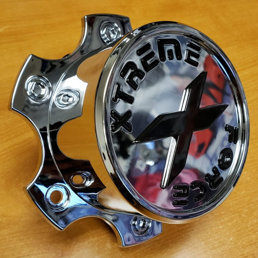 Xtreme Force Center Cap Chrome 20x10, 22x12, 24x14 6x135/139.7 (6x5.5)