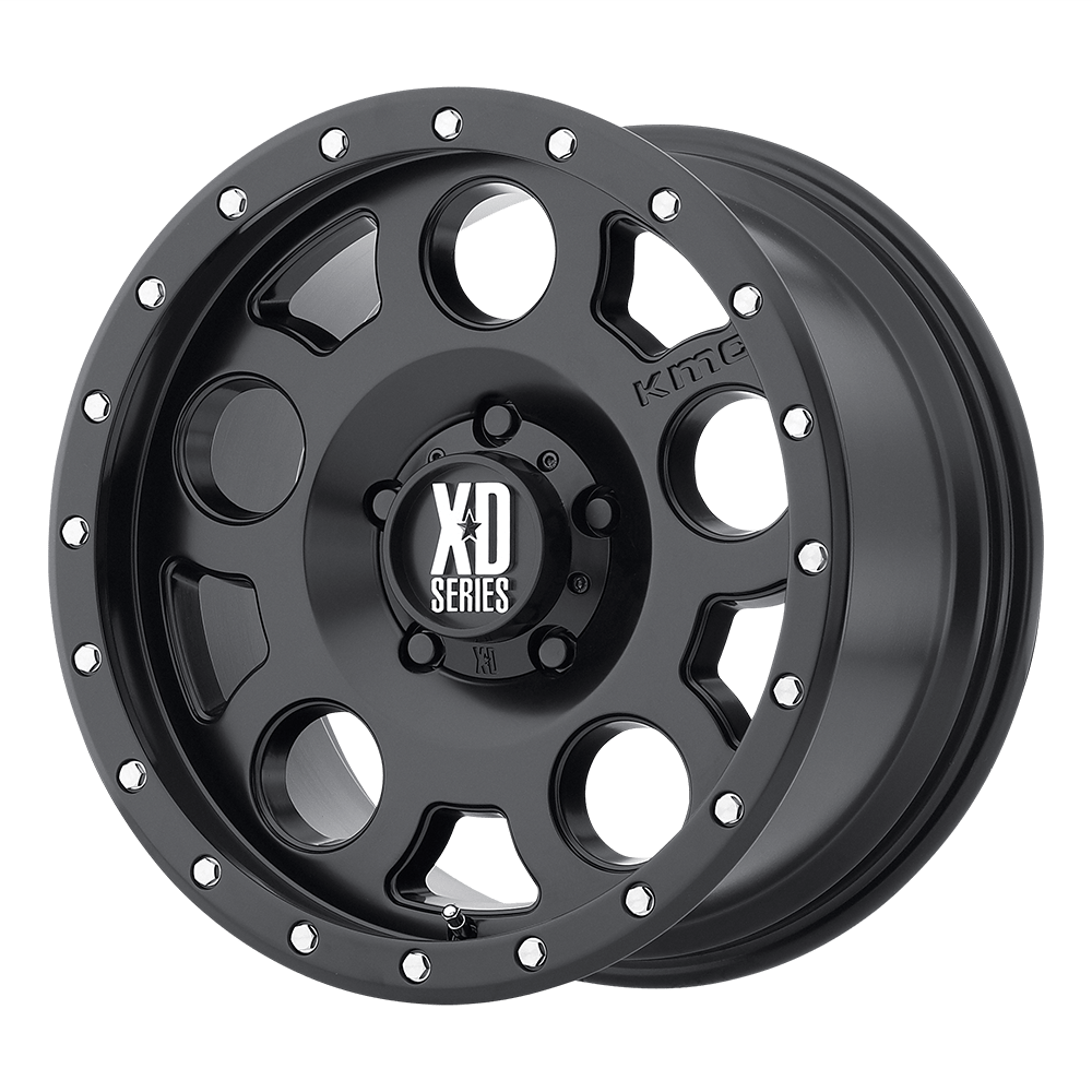 XD XD126 ENDURO PRO 18X9 18 6X139.7/6X5.5 Satin Black With Reinforcing Ring