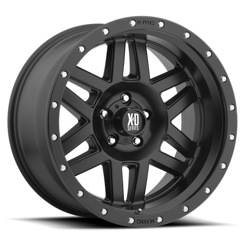 XD XD128 MACHETE 16X8 0 6X139.7/6X5.5 Satin Black With Reinforcing Ring