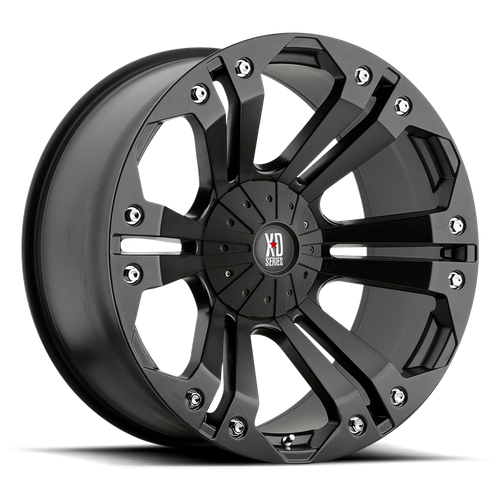 XD XD778 MONSTER 22X9.5 35 BLANK/BLANK Matte Black