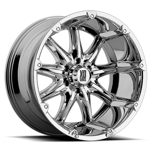 XD XD779 BADLANDS 18X9 -12 8X165.1/8X6.5 Chrome