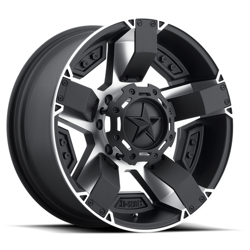 XD XD811 ROCKSTAR II 17X8 10 BLANK/BLANK Matte Black Machined