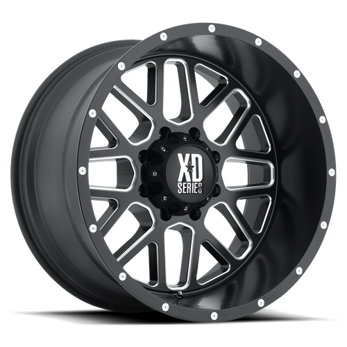 XD XD820 GRENADE 18X8 48 5X130/5X130 Satin Black Milled