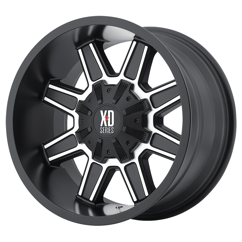 XD XD823 TRAP 20X9 0 BLANK/BLANK Satin Black With Machined Face